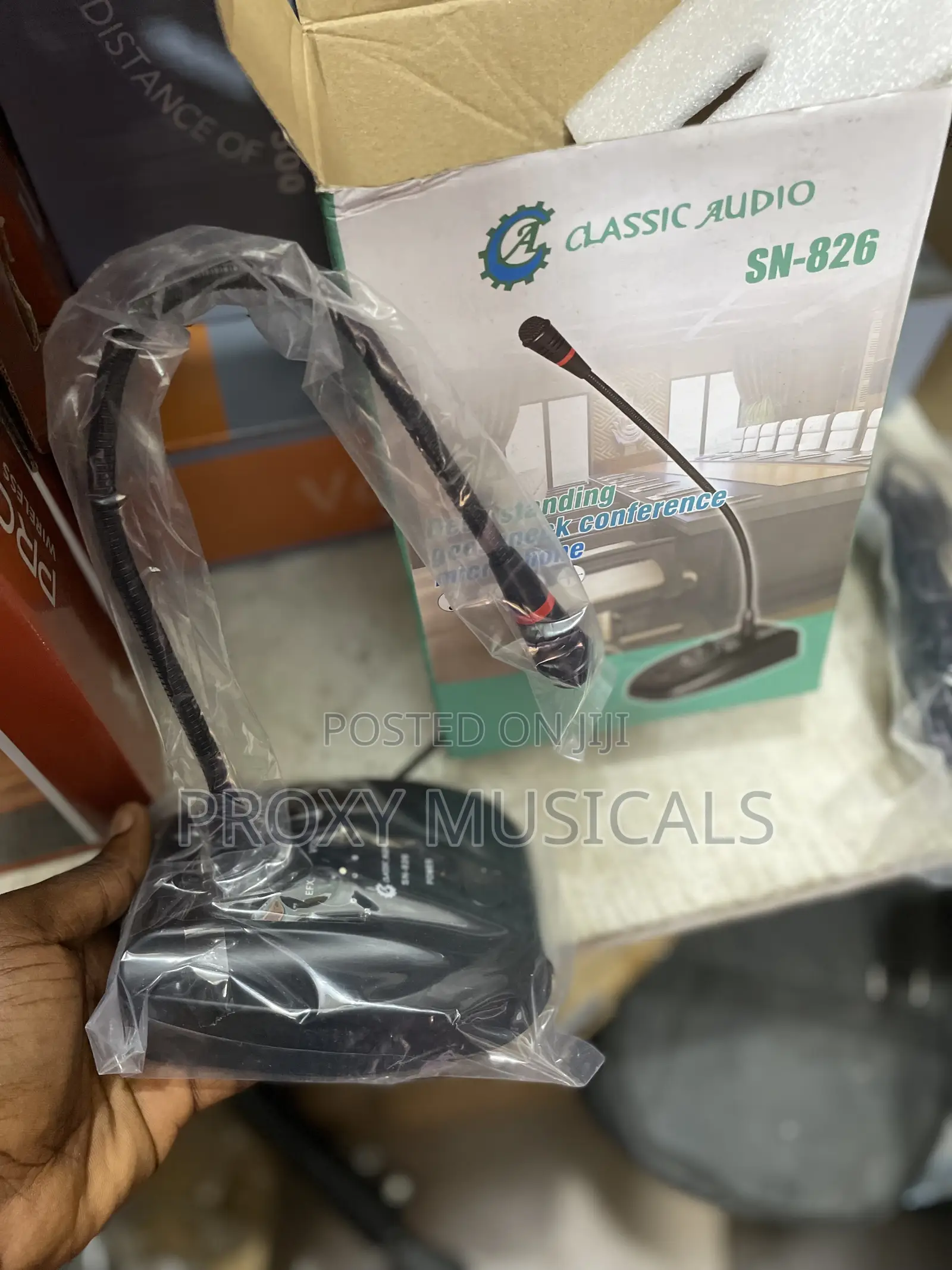Conference Desk Mic Classic Audio Sn-826