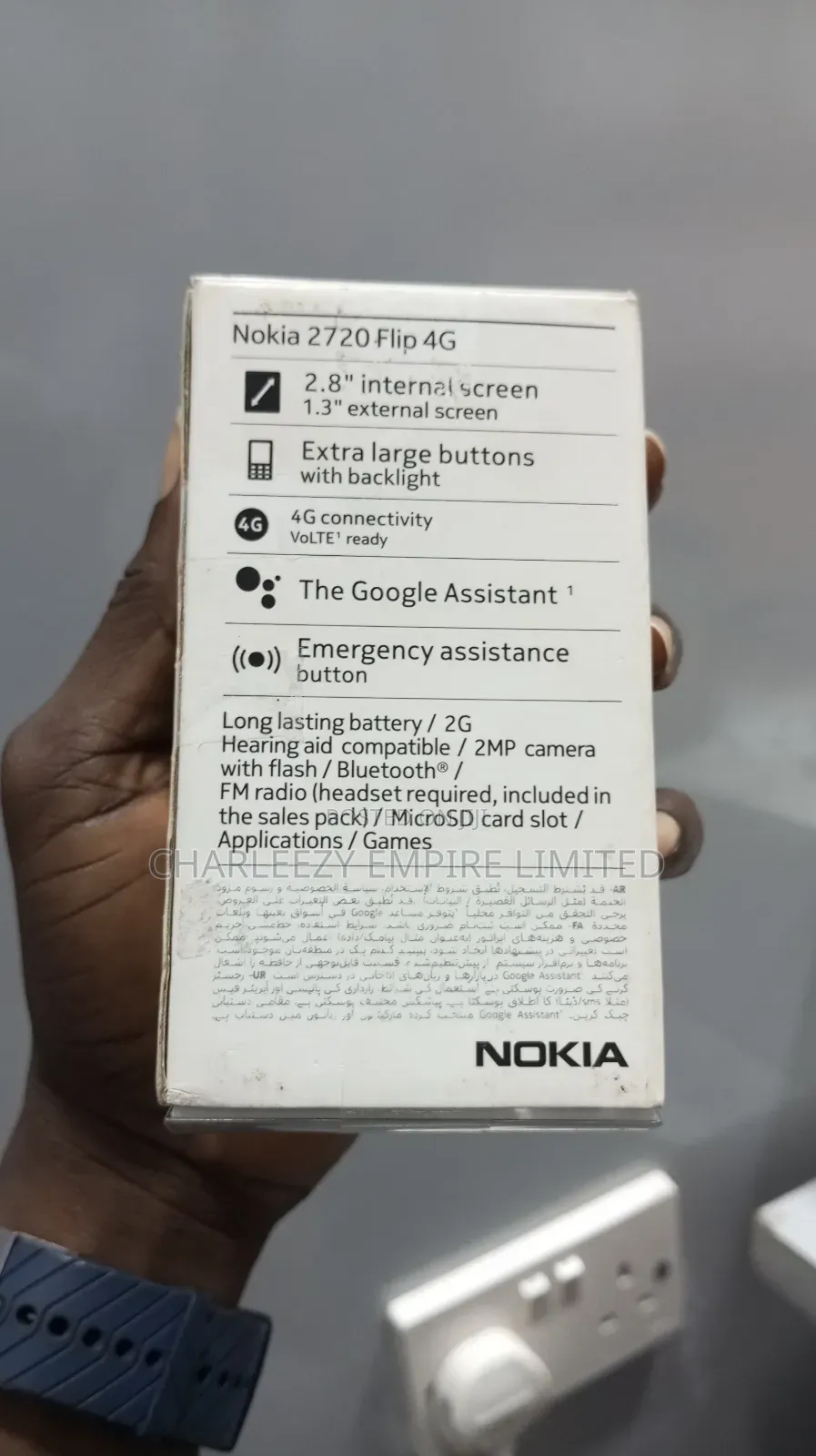 New Nokia 2720 Flip 512 GB Red