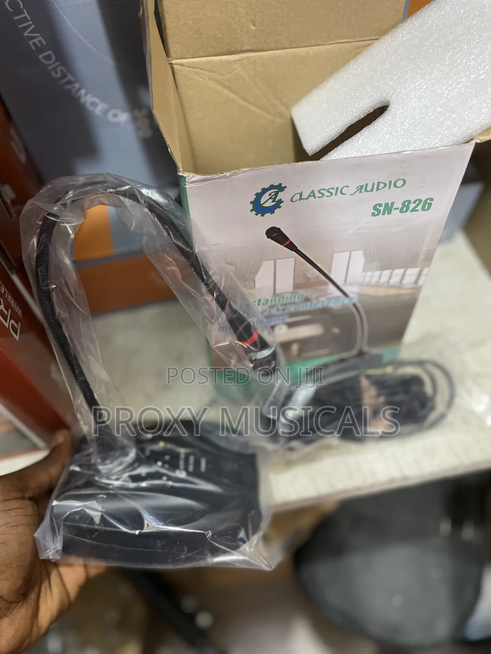 Conference Desk Mic Classic Audio Sn-826