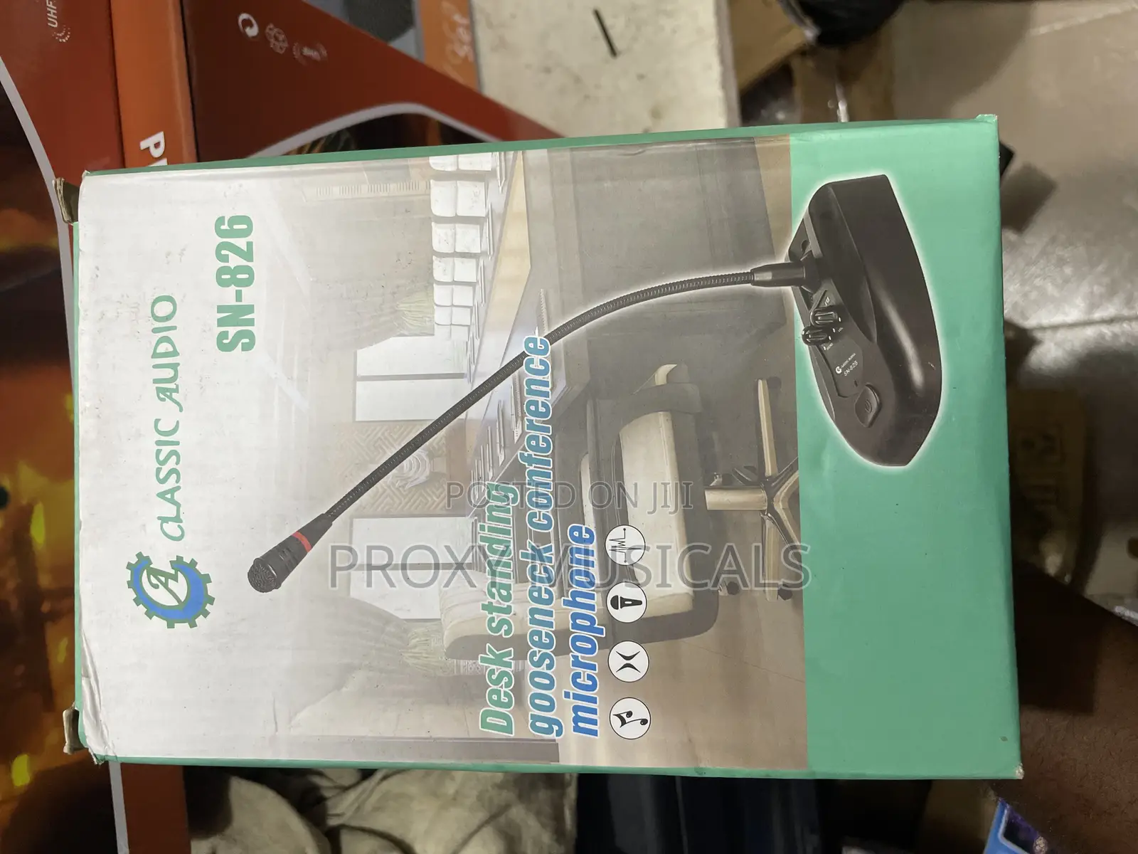 Conference Desk Mic Classic Audio Sn-826