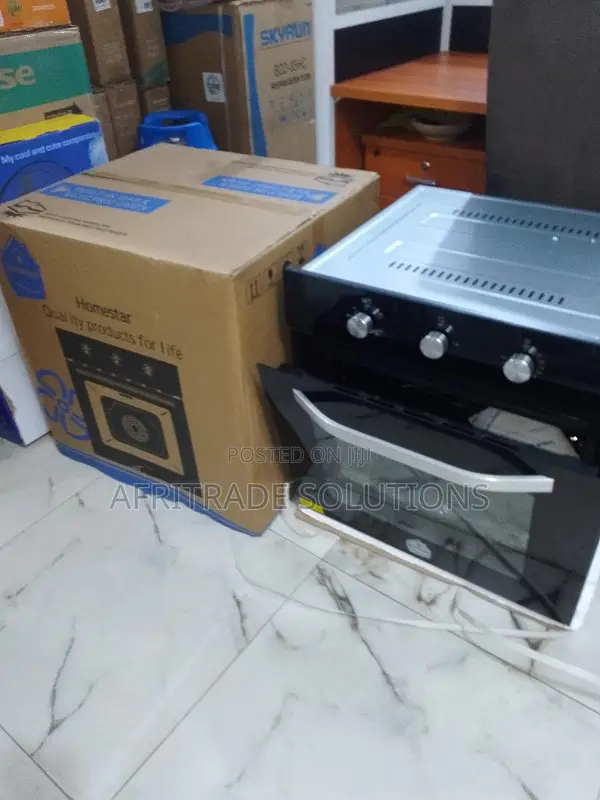 Homestar Hsqmb60-Bk Dual Fuel Oven 60cm – Gas + Electric