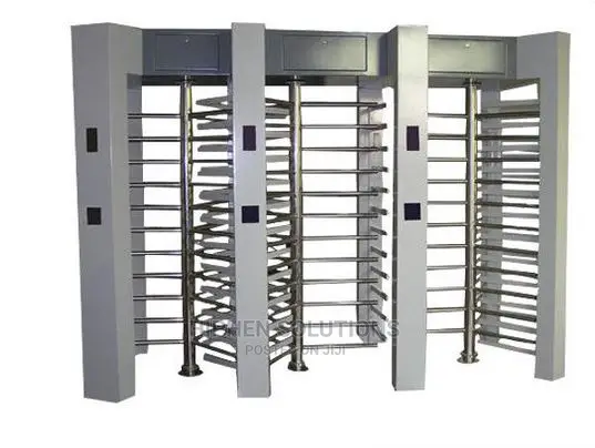 Security Auto Turnstiles 3 Channel Full Height Turnstiles