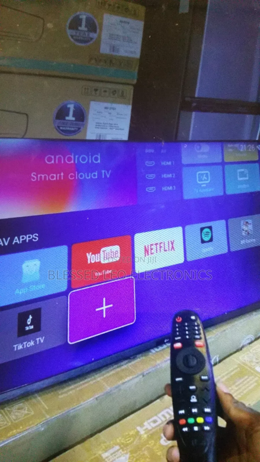 50 Inches Hd Smart Auxiliary Audio Tv