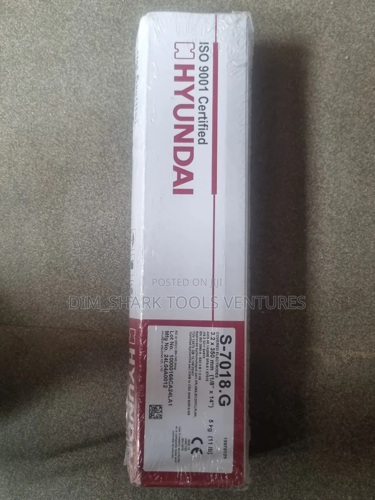 3.2 X 350mm Welding Electrode S-7018 (1⁄8x14")5kg(11 Ib)