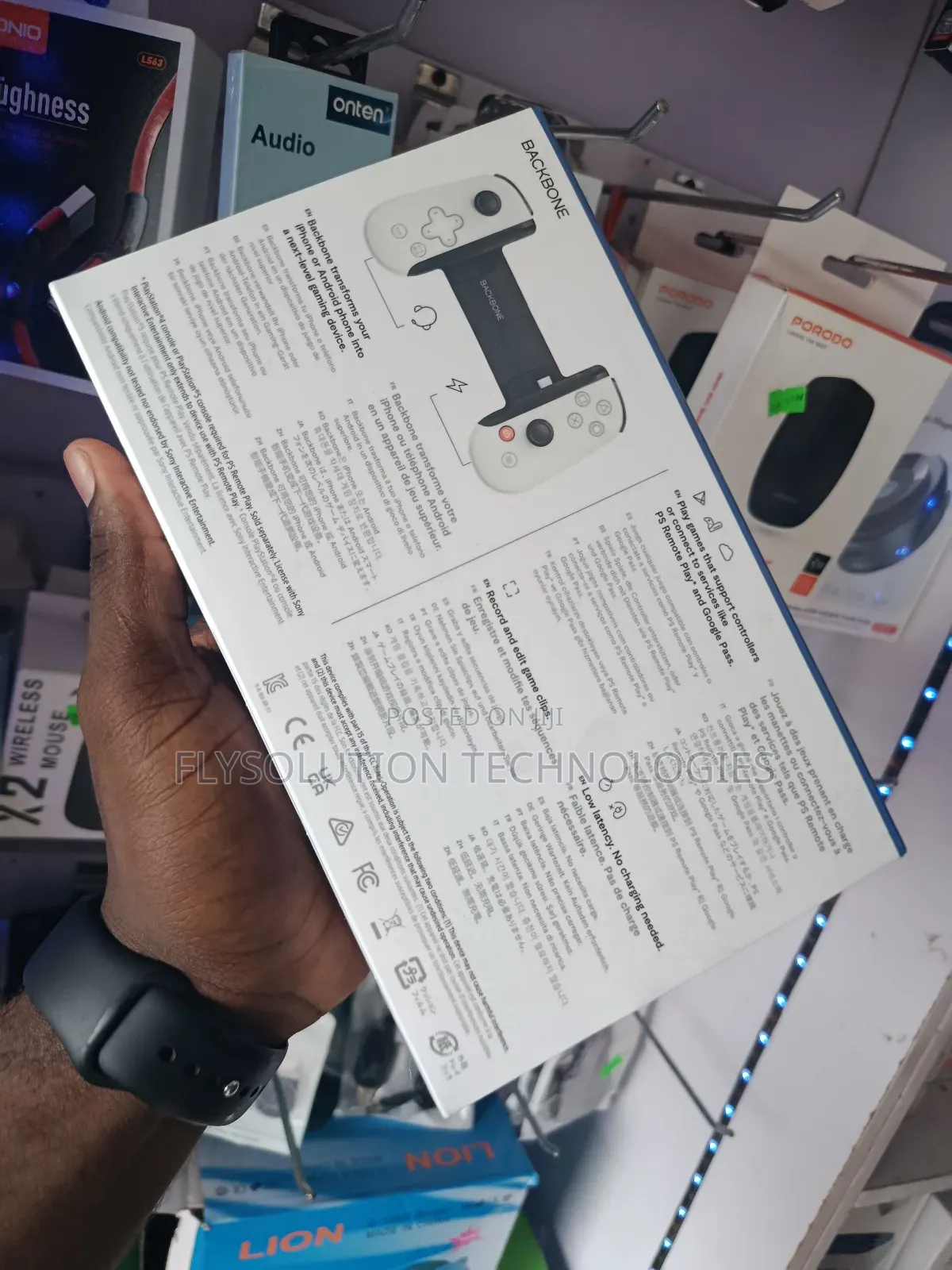 Playstation Backbone Mobile Gaming Controller Usb-C Type-C