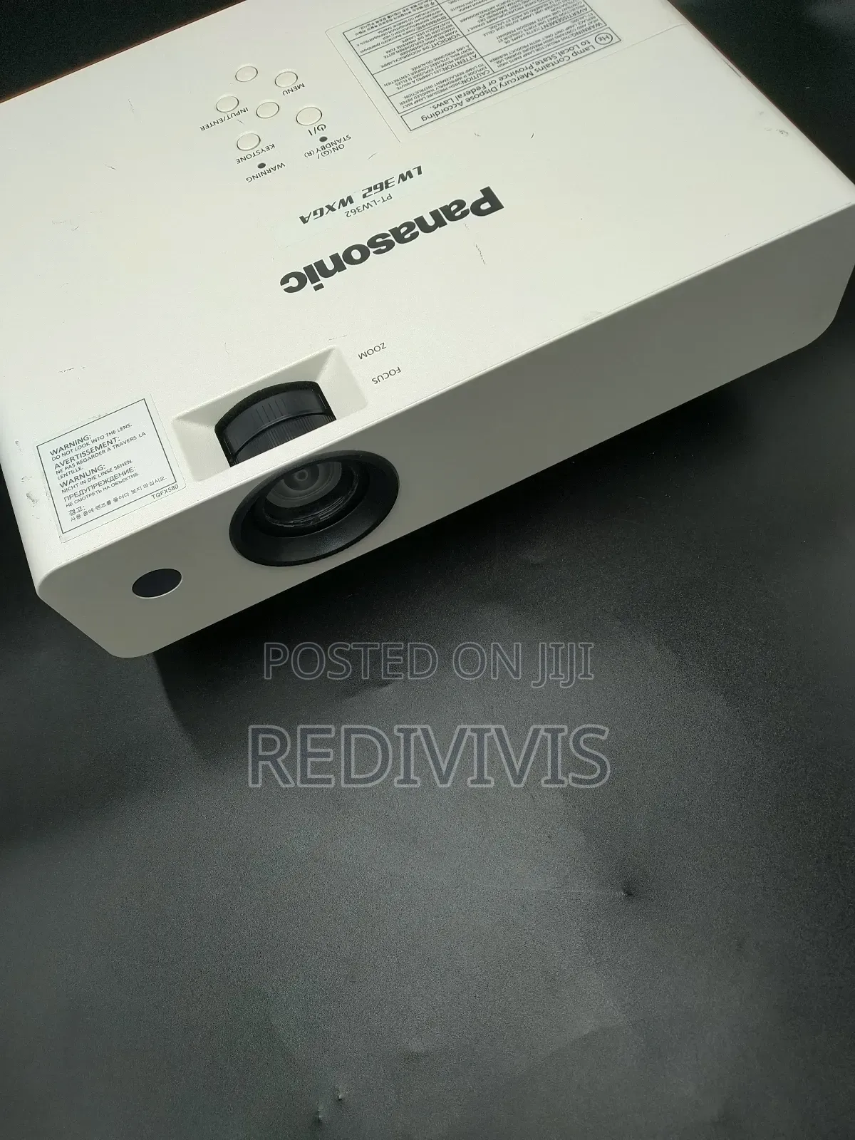 Panasonic Pt-Lw362 3lcd Projector - Wxga, 3600 I'm, Hdmi/Vga