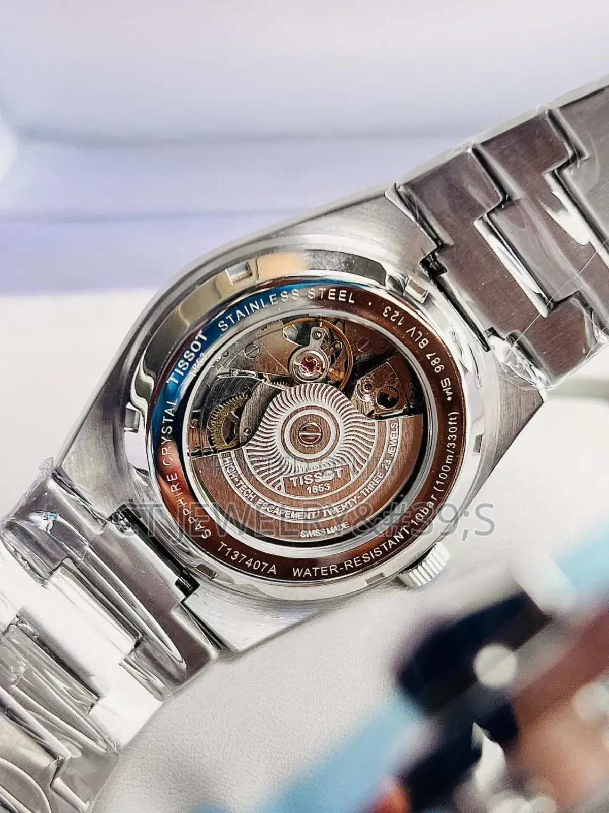 Tissot Prx Powermatic 80 Blue Dial Watch