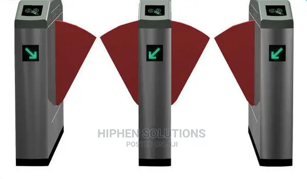 Automatic Flap Barrier Turnstiles With High Sensitivity Sensor