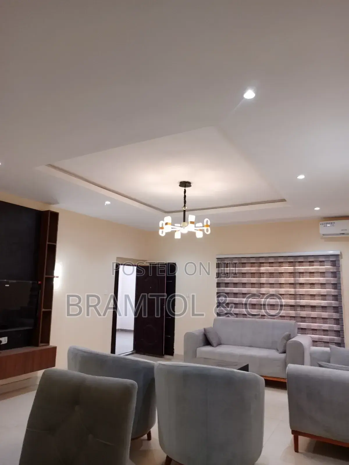 Furnished 2bdrm Block of Flats in Enl, Guzape District for rent