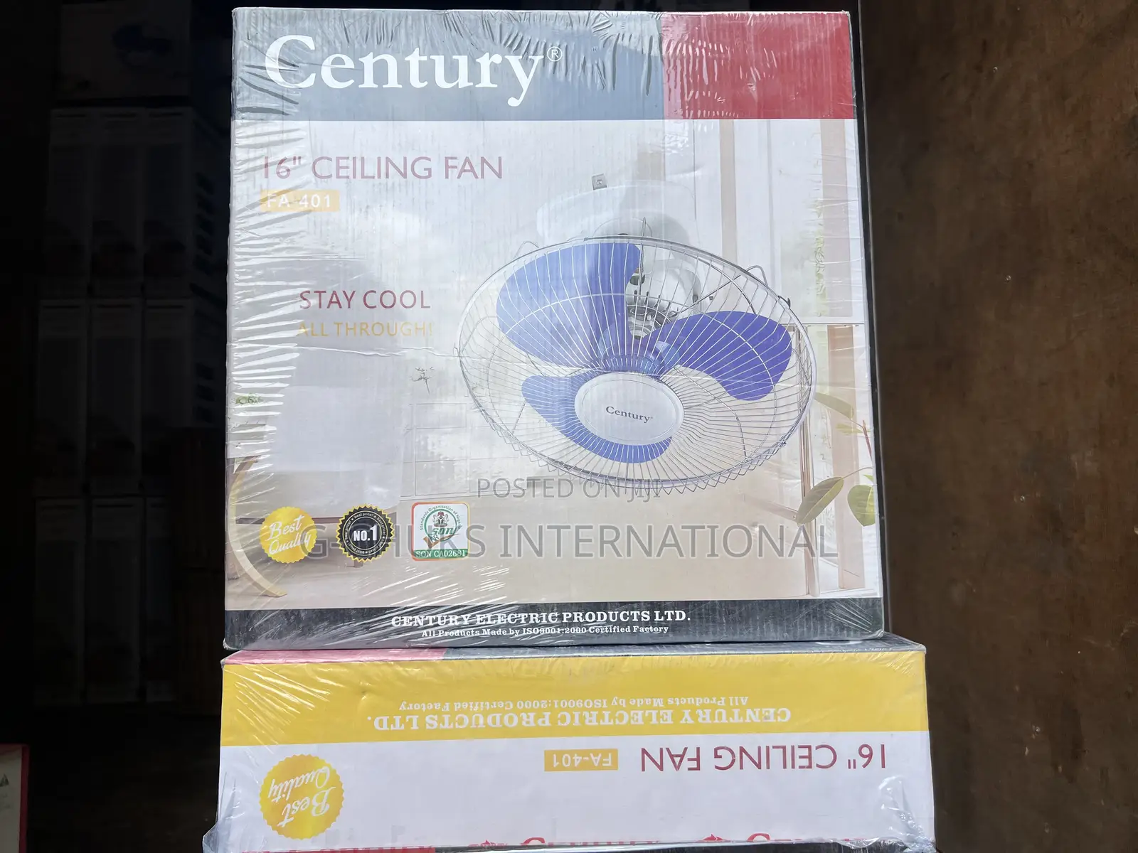 Century 16” Orbital Fan
