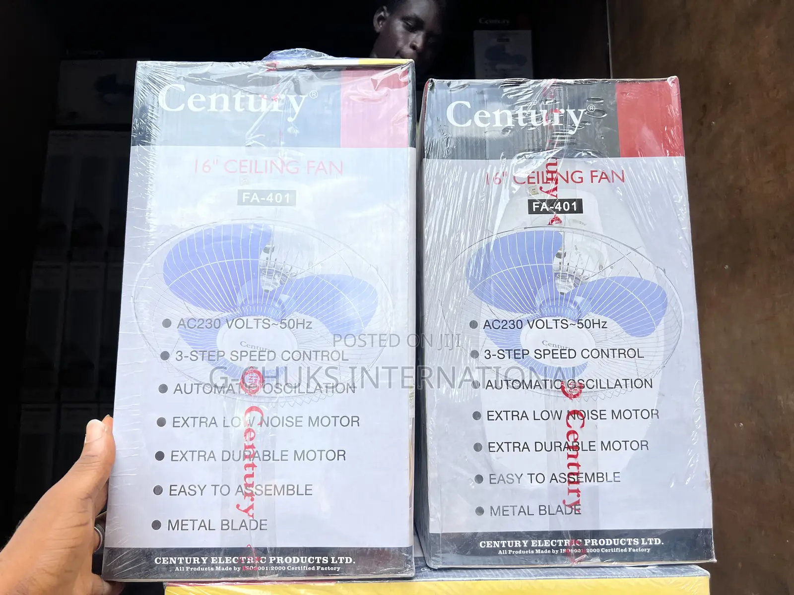 Century 16” Orbital Fan