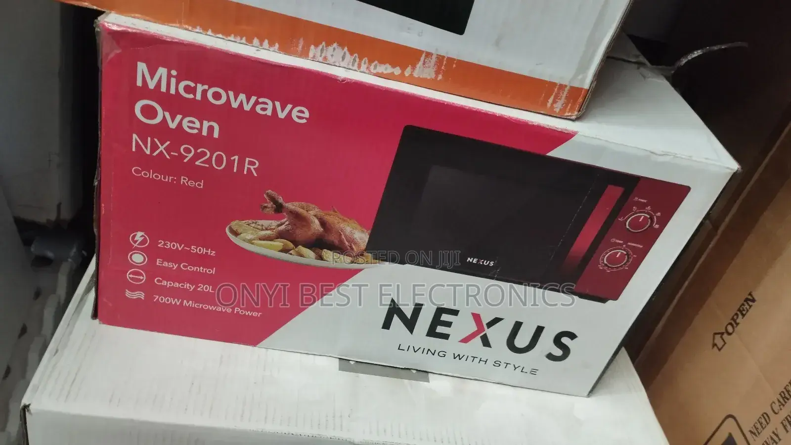 Nexus 20l Microwave Oven With Grill Nx-9201r
