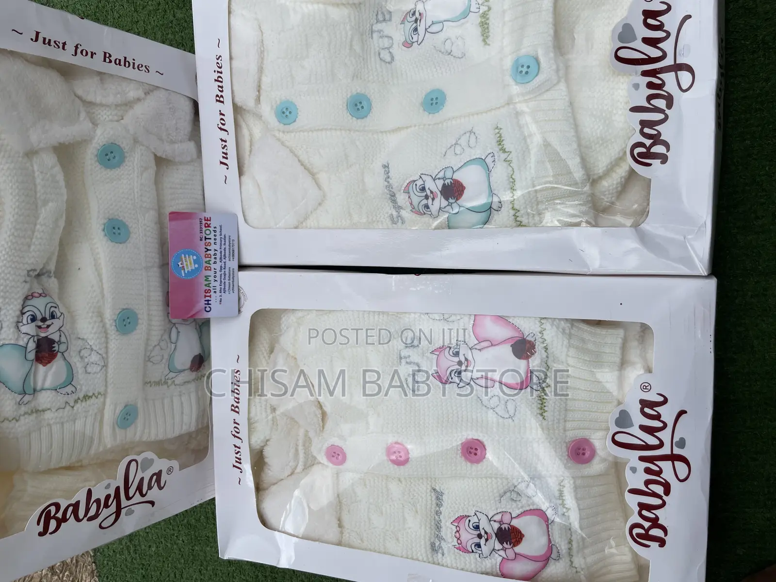 Baby Cardigan Set