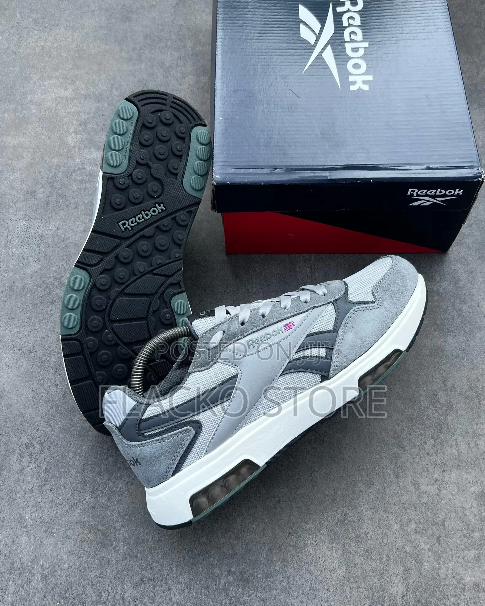Original Reebok Glide Dmx Grey Sneakers