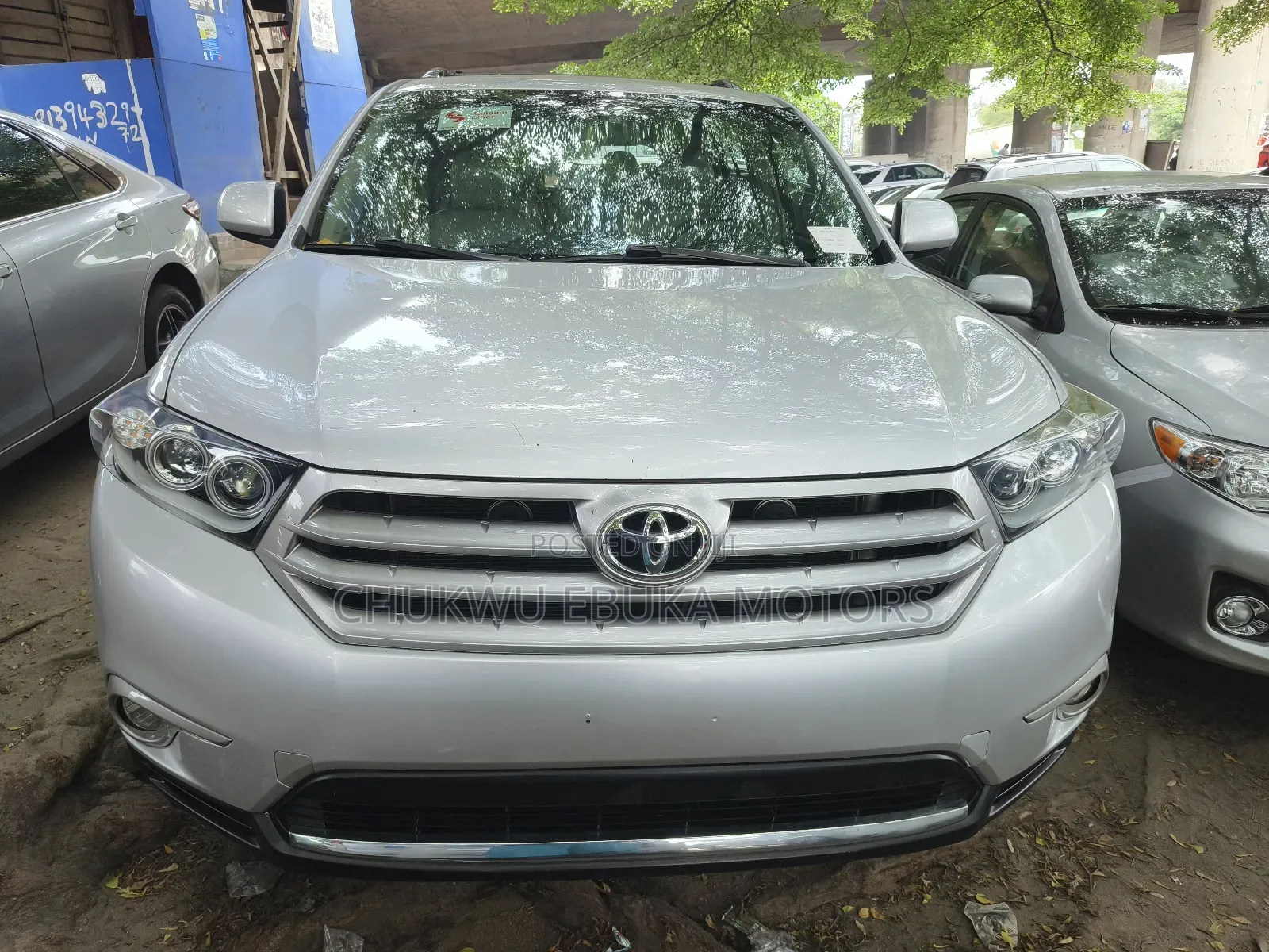 Toyota Highlander Limited 3.5L 2WD 2013 Silver