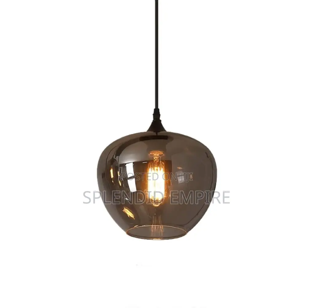 Black Glass Pendant