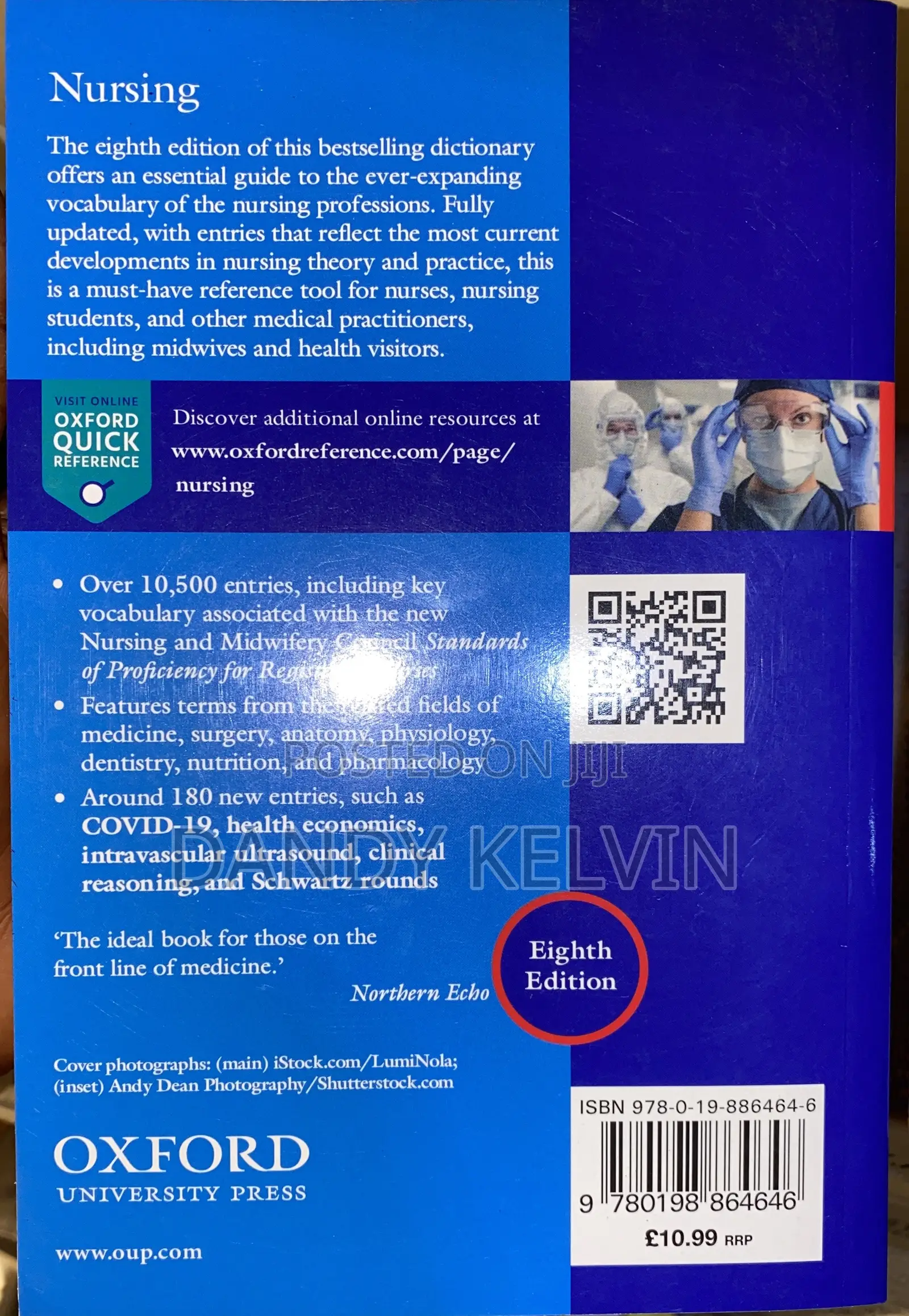 Oxford Dictionary of Nursing