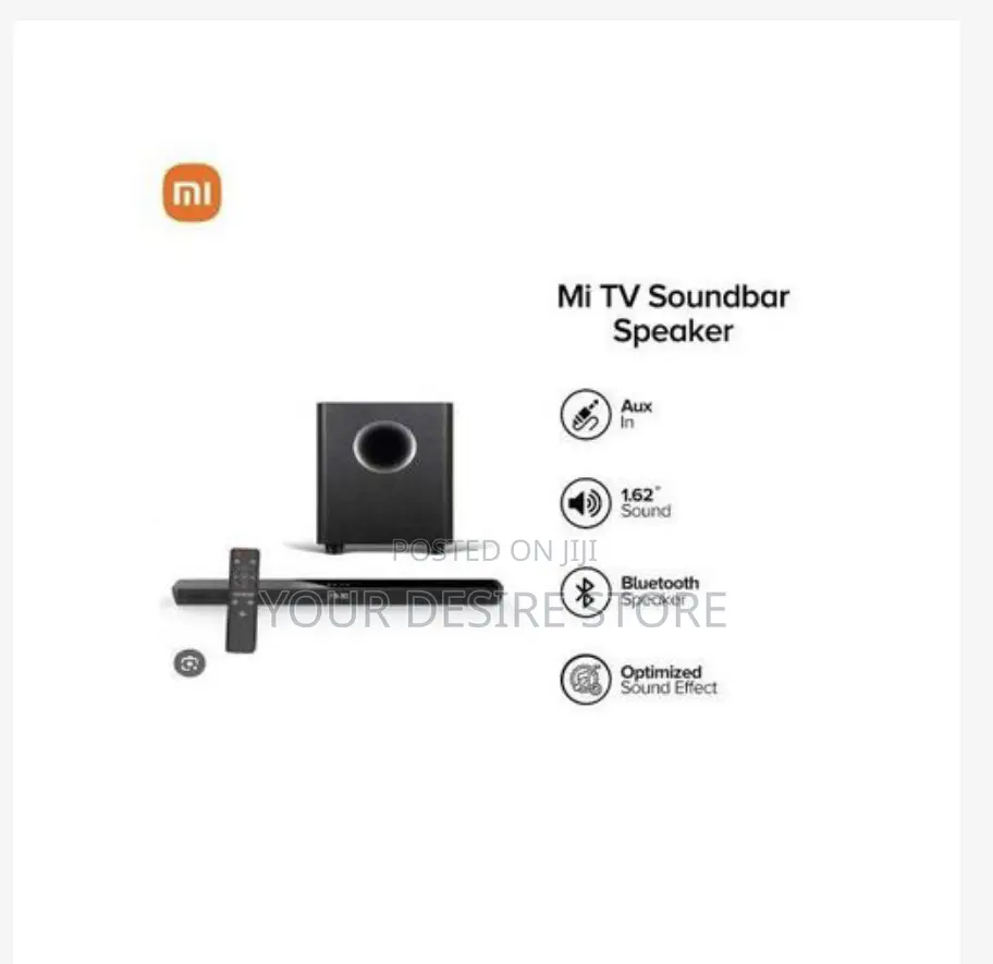 Mi+ Powerful Bluetooth Soundbar With Subwoofer Wireless