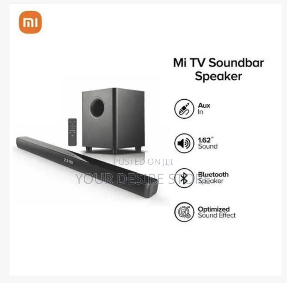Mi+ Powerful Bluetooth Soundbar With Subwoofer Wireless