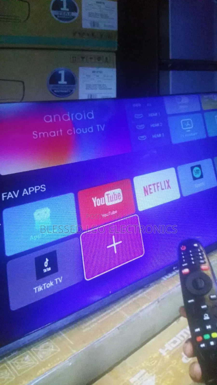 50 Inches With Durable and Flameless Tv
