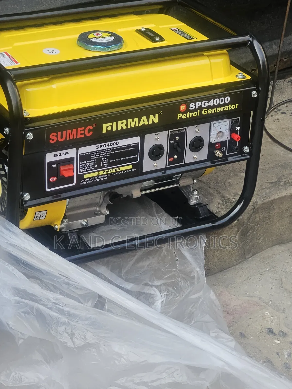 Firman 4.5kva Petorl Generator