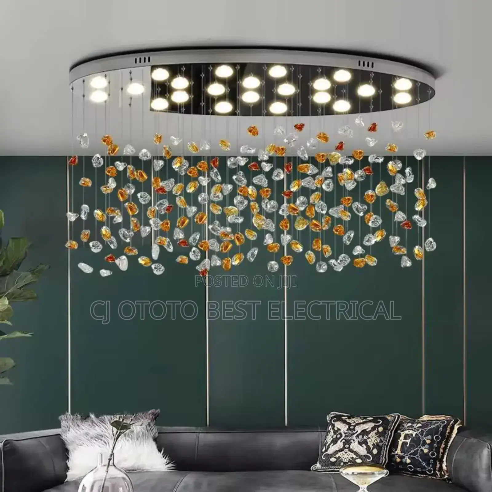 100mm 2 Design Luxury Chandelier Light