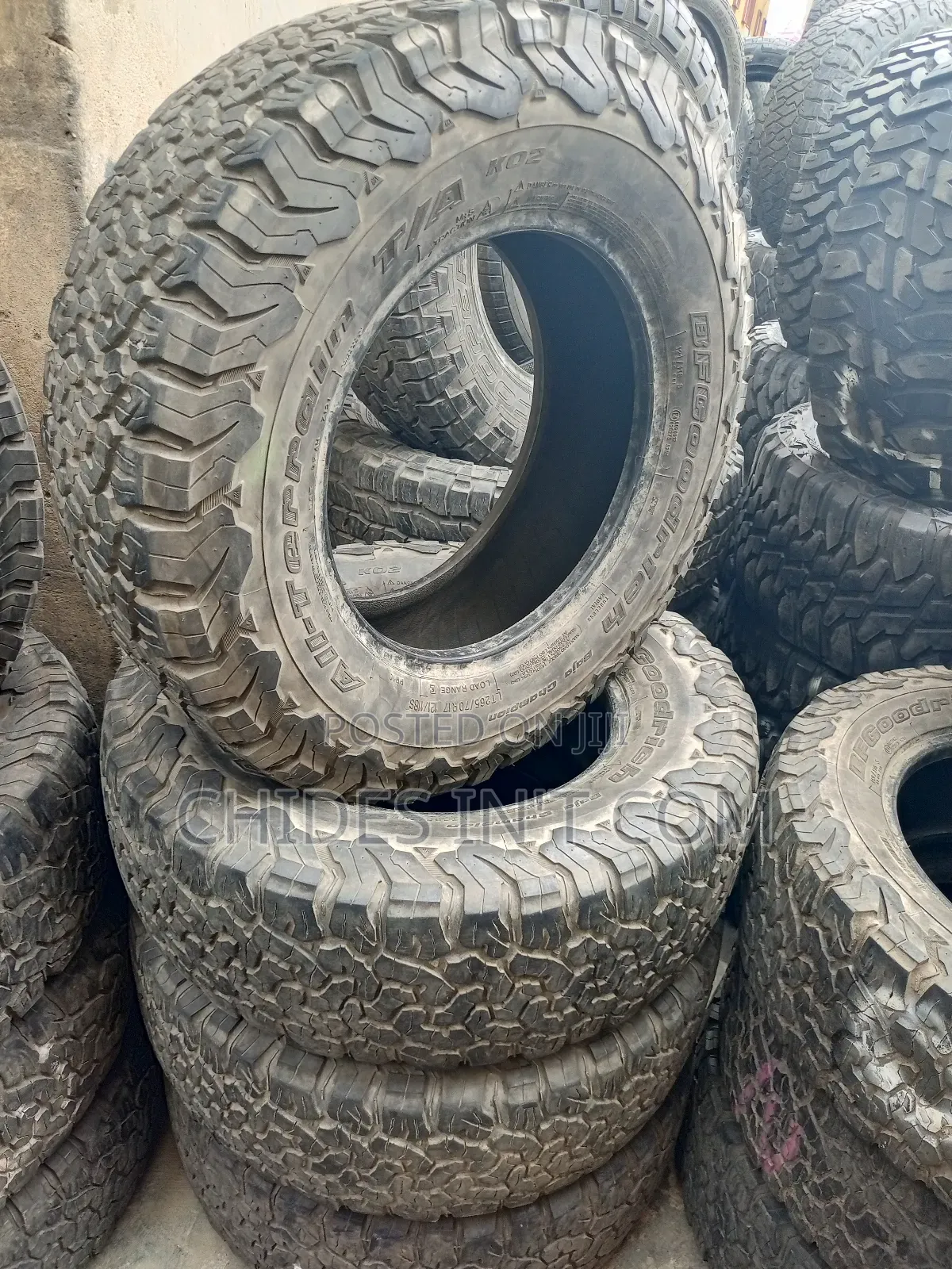 265/70/17 Bf Goodrich Tukumbo Tire