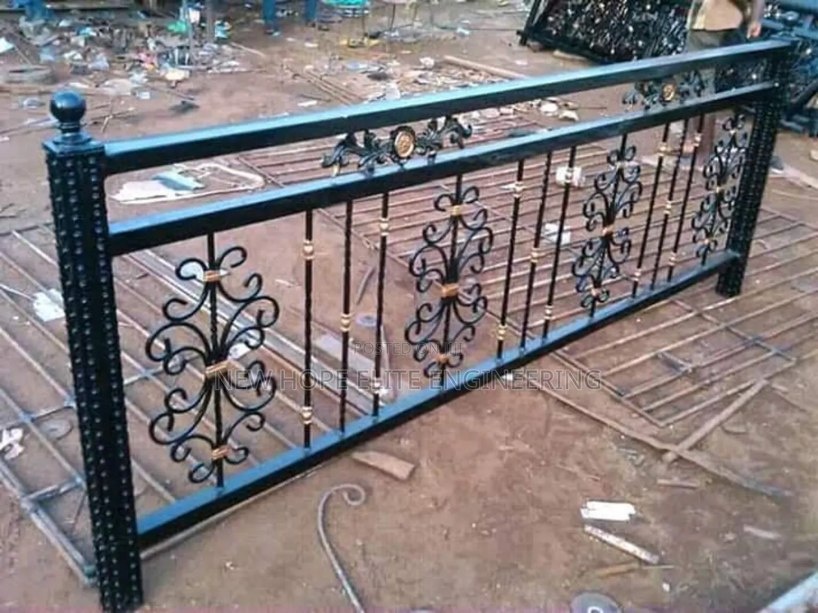Quality Wrought Iron Rail