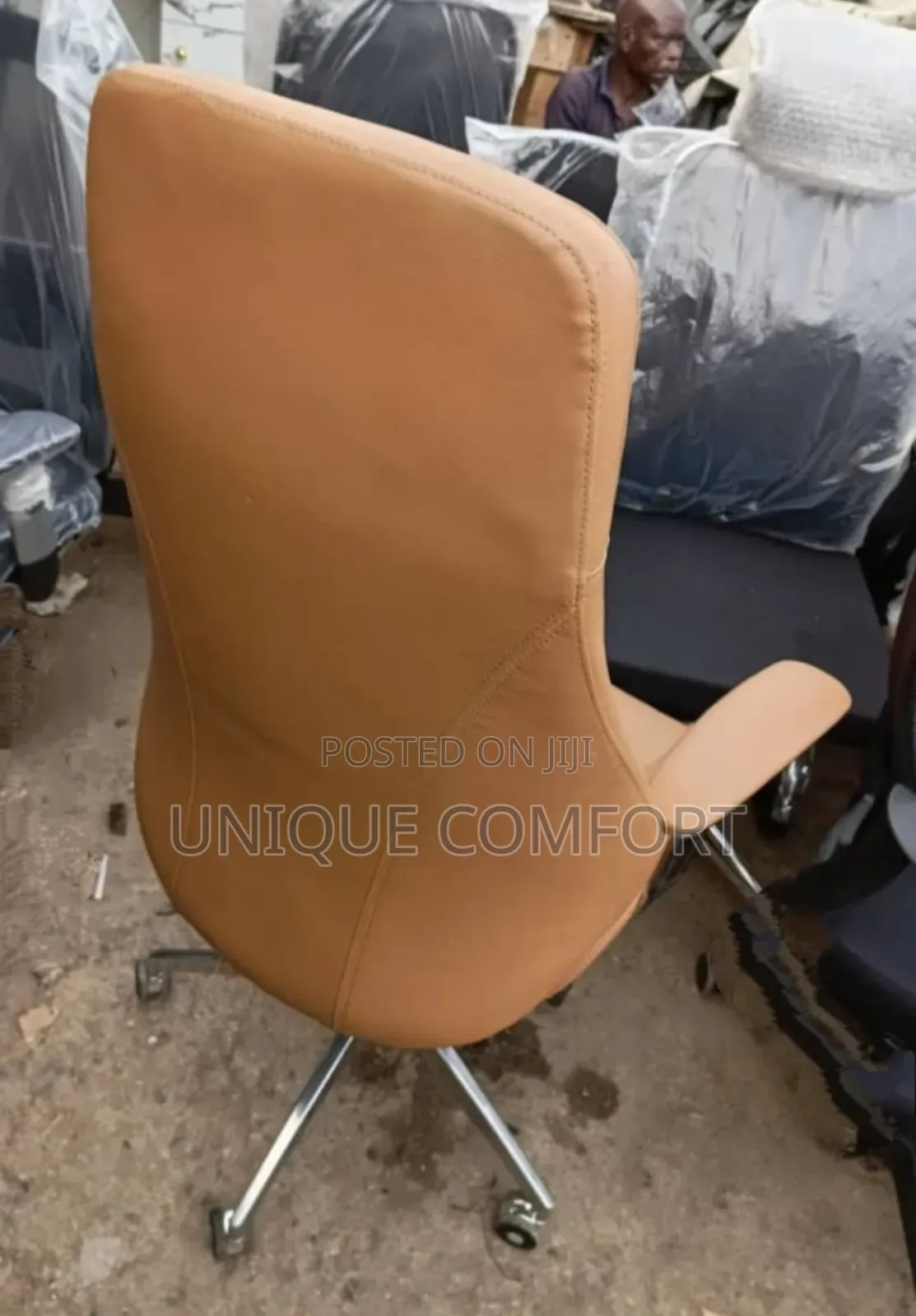 Imported Executive Ergonomic Leather Office Chair