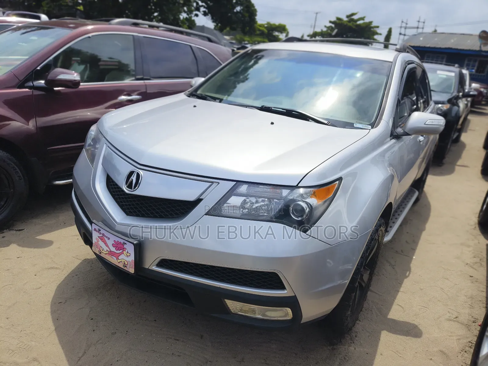 Acura MDX Technology Package SUV AWD (3.7L 6cyl 6A) 2012 Silver