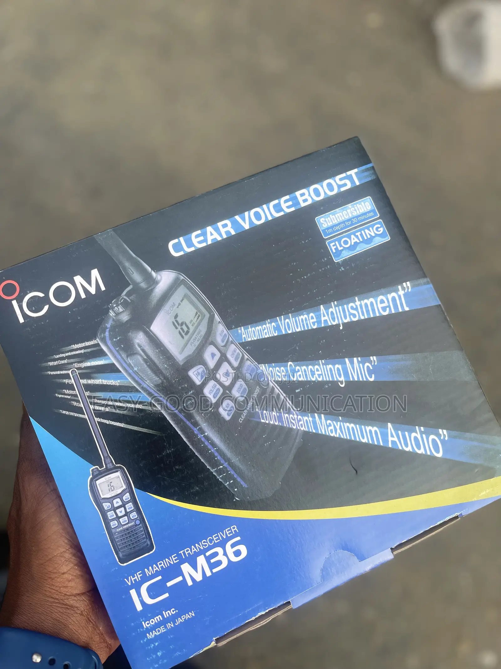 Icom M36 VHF Marine Transceiver
