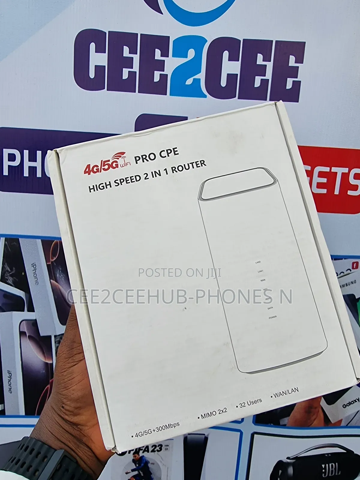 Universal 4g/5g Pro Cpe High Speed 2 - In- 1 Router