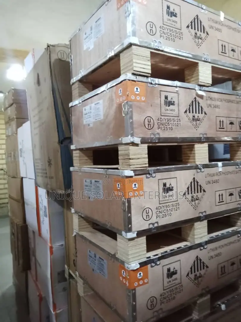 Solar Lithium Batteries Available