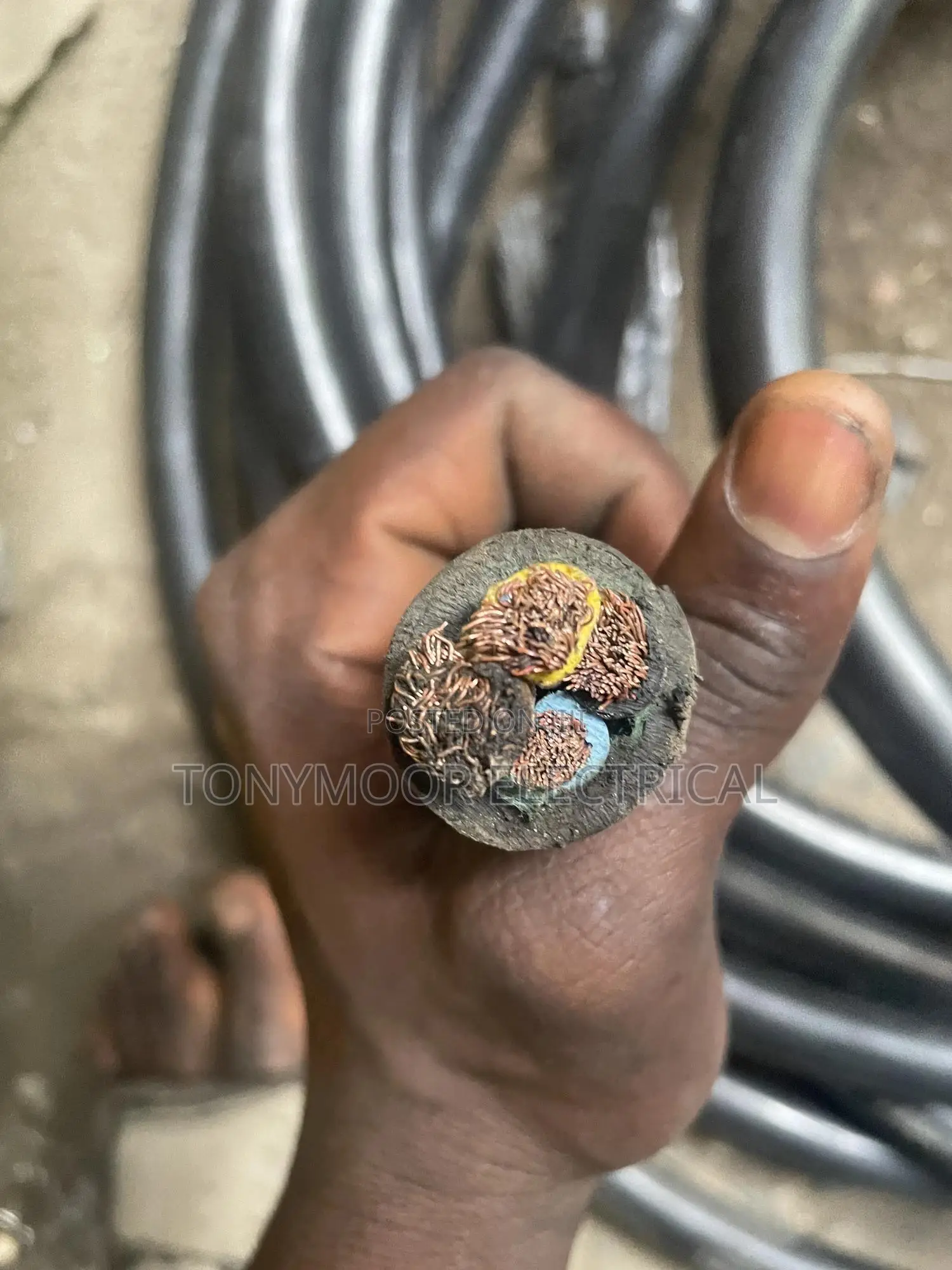 25mm 4core Flexible Wire
