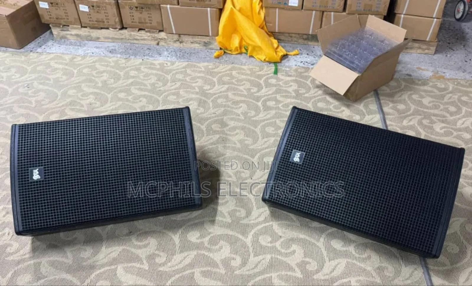 Ym-audio Pure Acoustic 15 Inches Monitor Speakers