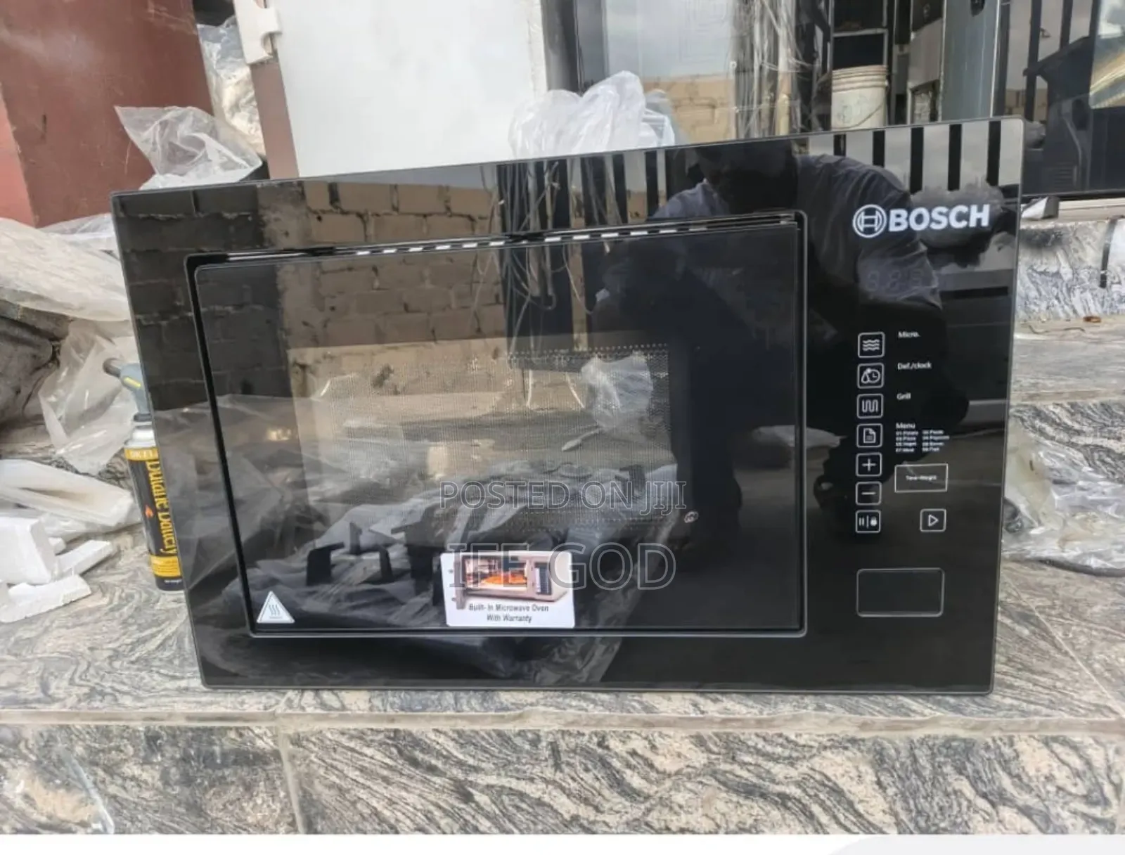 Original Bosch Automatic Inbuilt Microwave 25l Smart Control