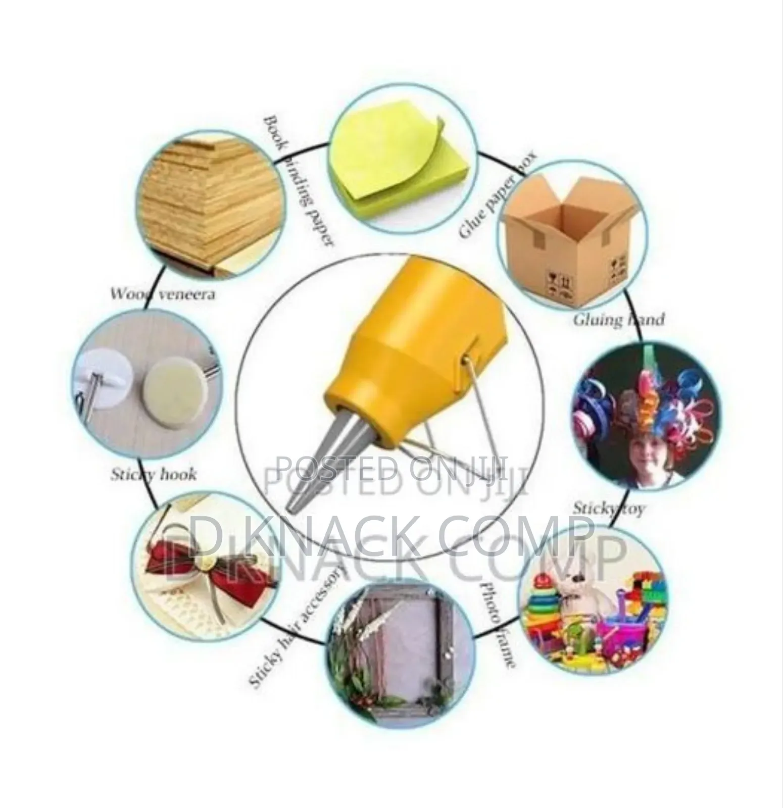 20w Hot Melt Glue Gun Strong Bonding - 20 Glue Sticks