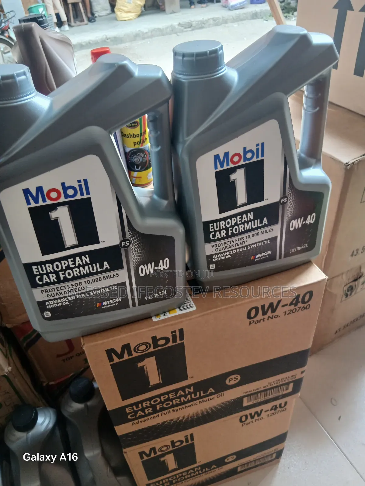 Mobil 1 European Formula 0w40 5litres