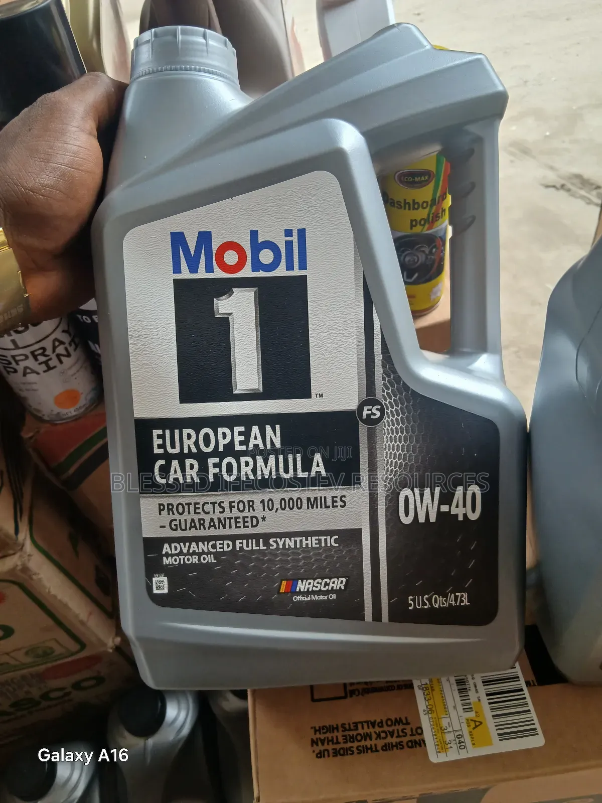 Mobil 1 European Formula 0w40 5litres