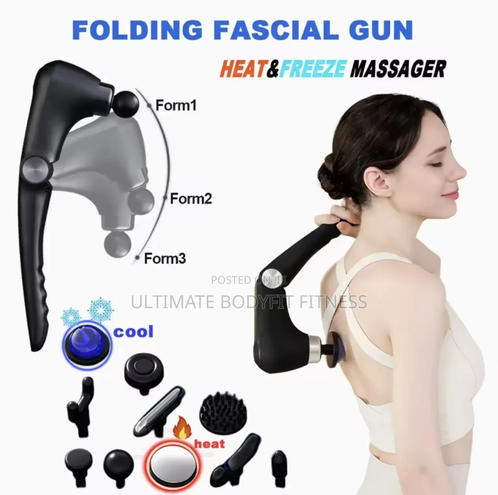 Brand New Folding Heat Freeze Massager