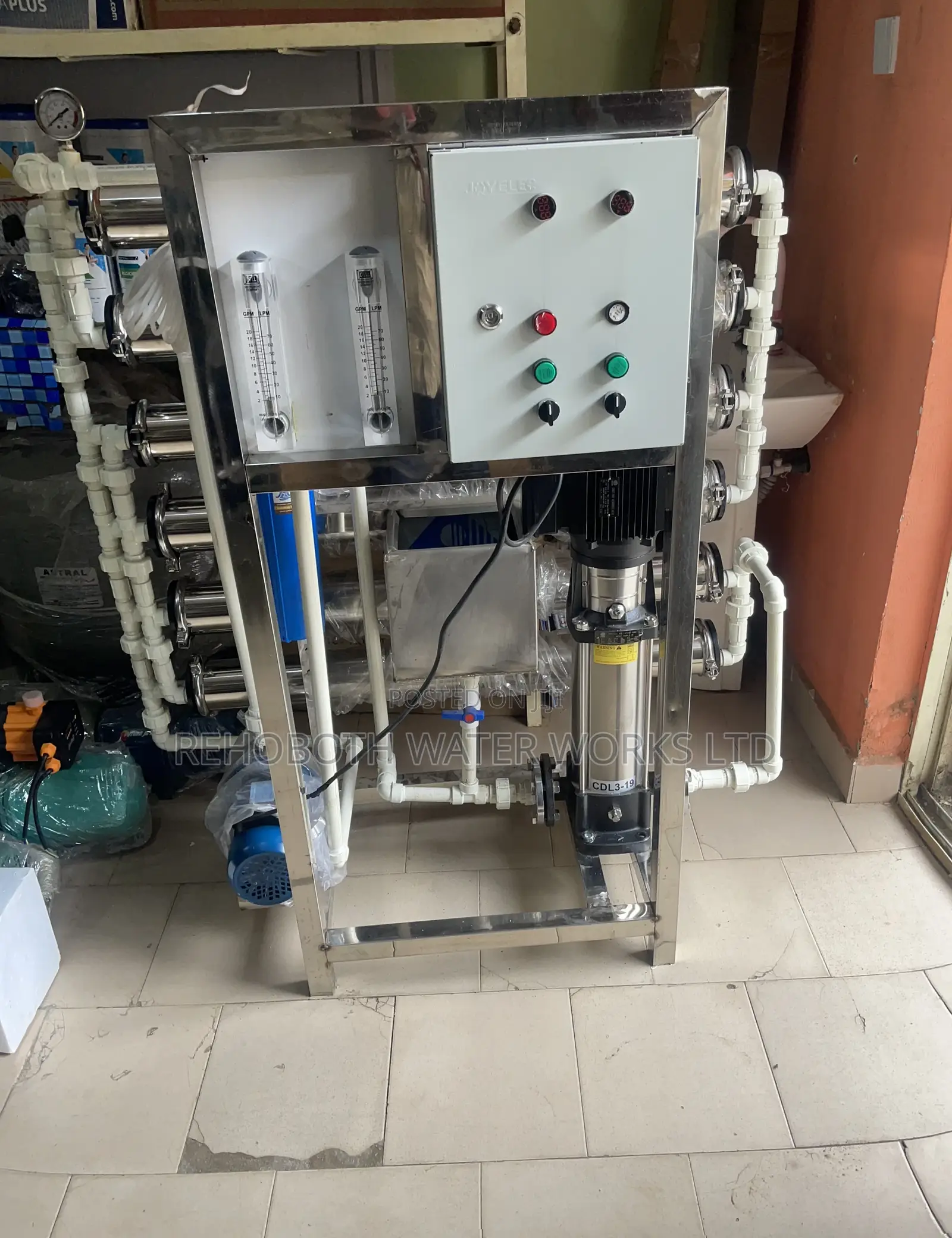 Reverse Osmosis System ( Water Purification for Water Treatment)