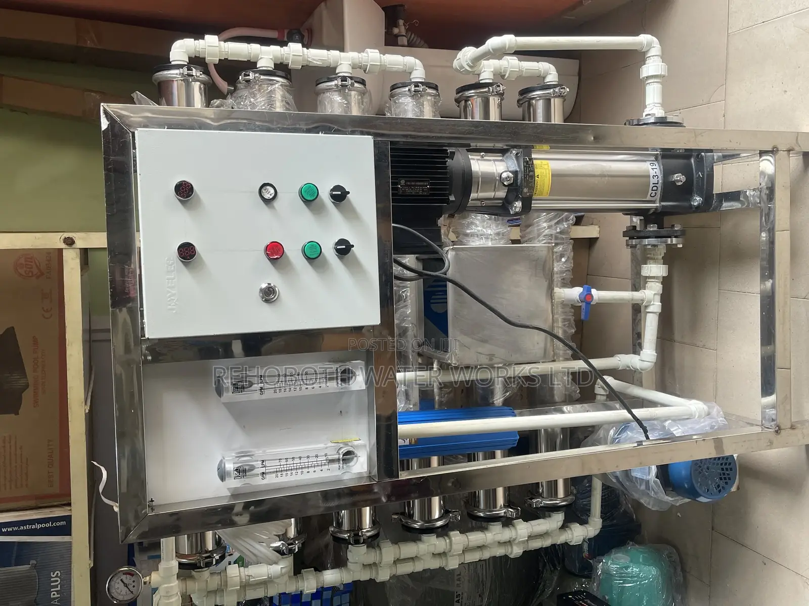 Reverse Osmosis System ( Water Purification for Water Treatment)