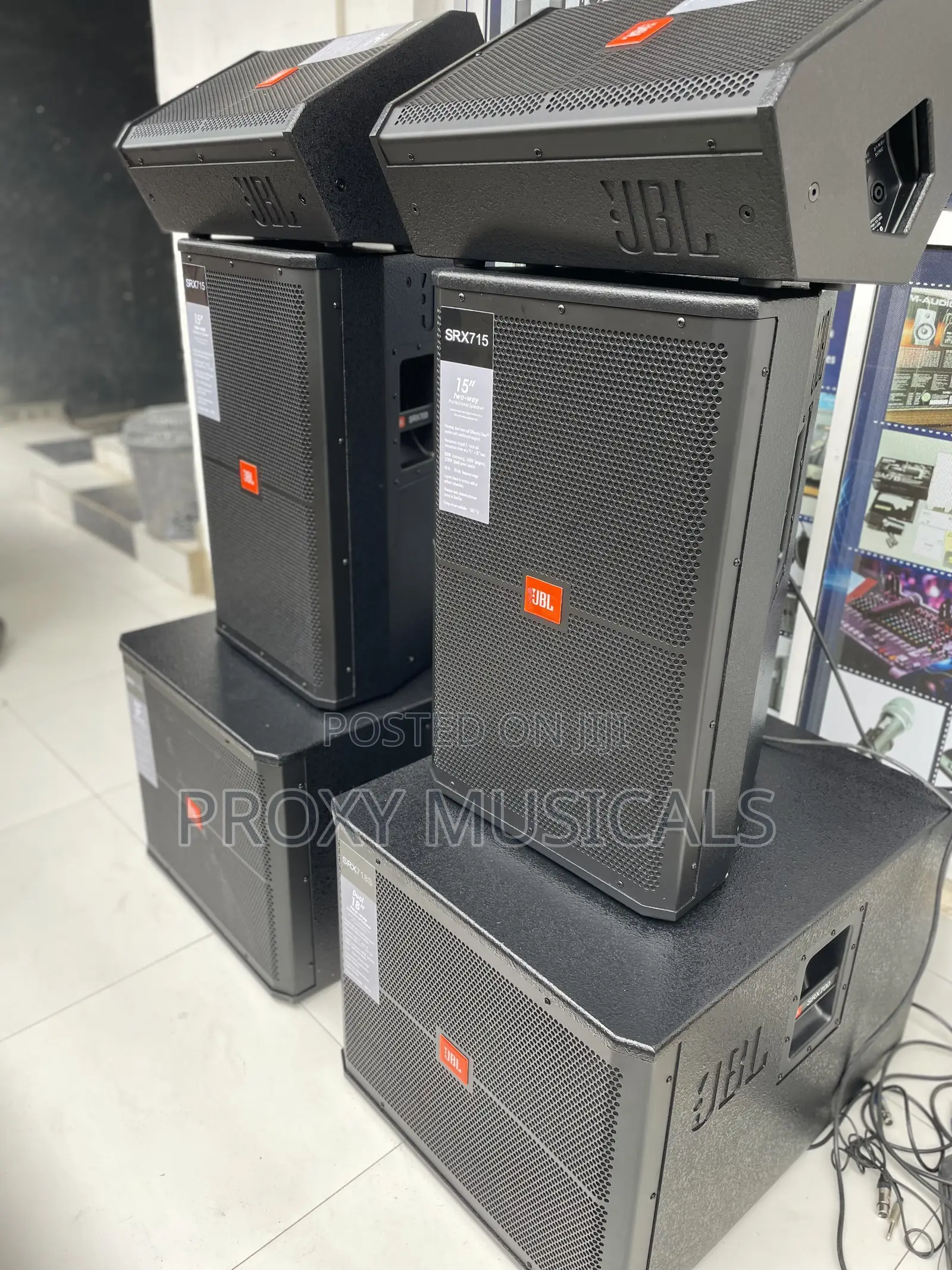 JBL 12inches,15inches Single Sub JBL Speakers Big Magnet