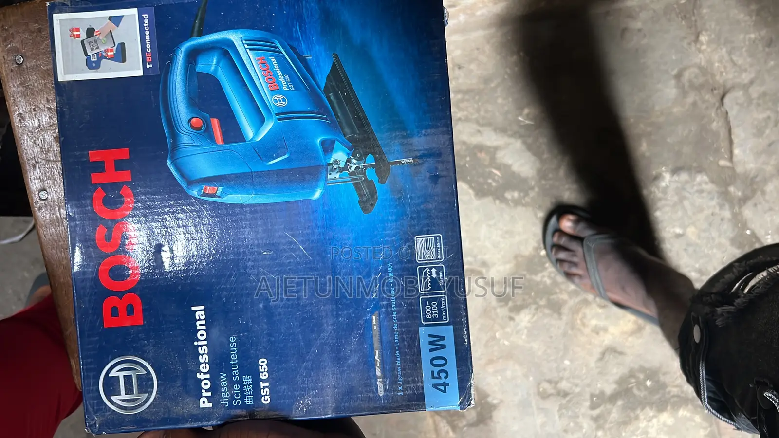 Jig Saw Machine Bosch 780watts