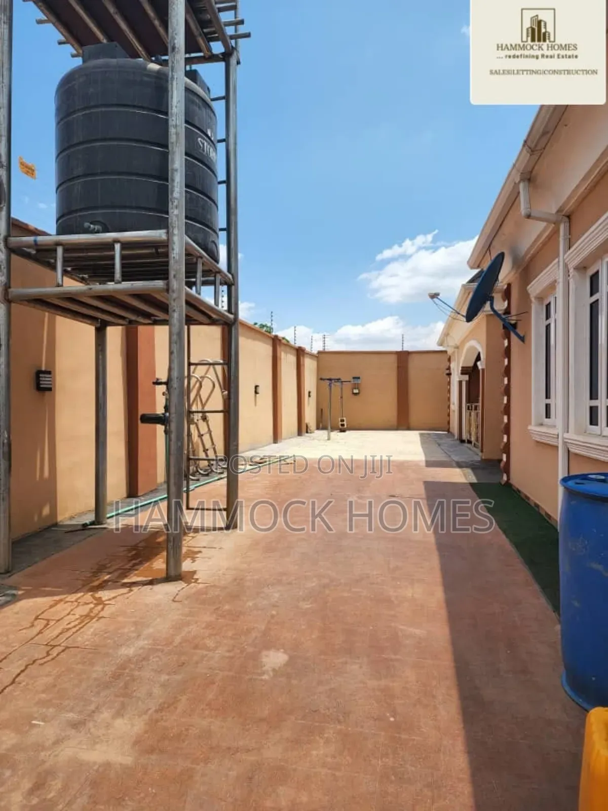Furnished 3bdrm House in Peculiar Estate, Akobo for sale