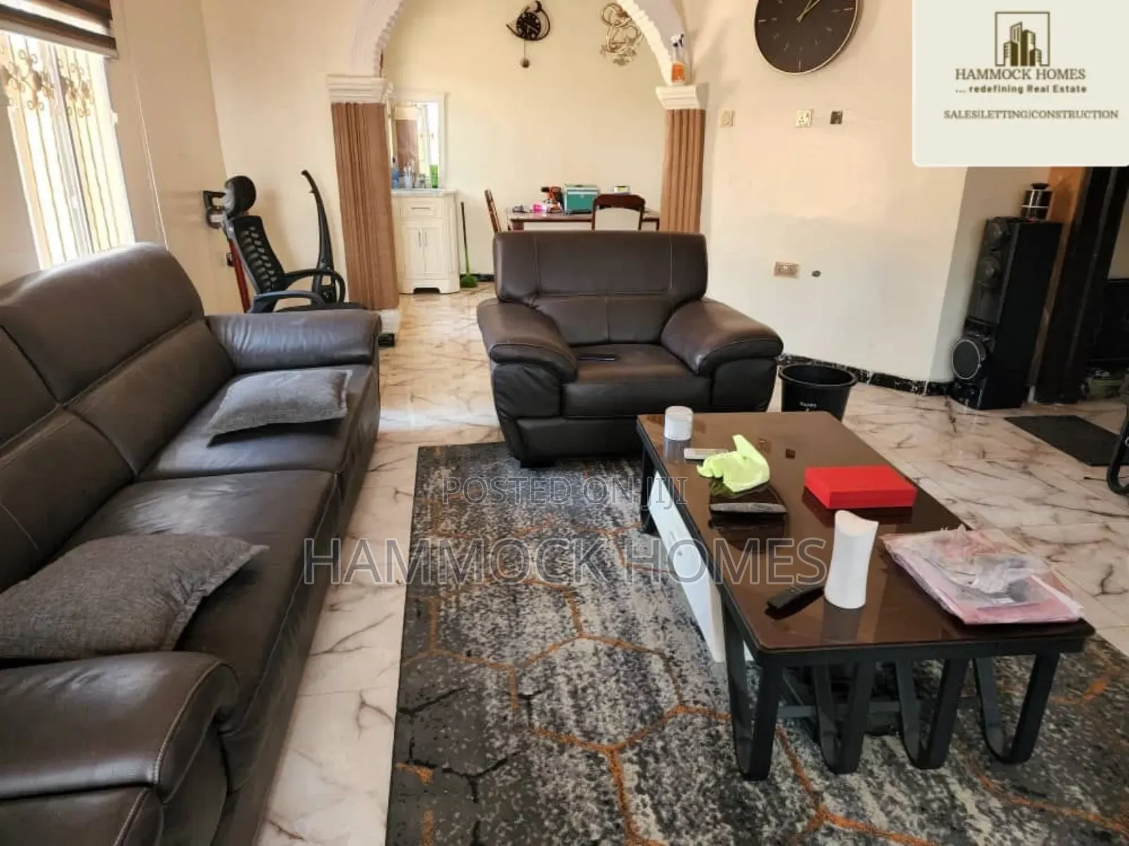 Furnished 3bdrm House in Peculiar Estate, Akobo for sale