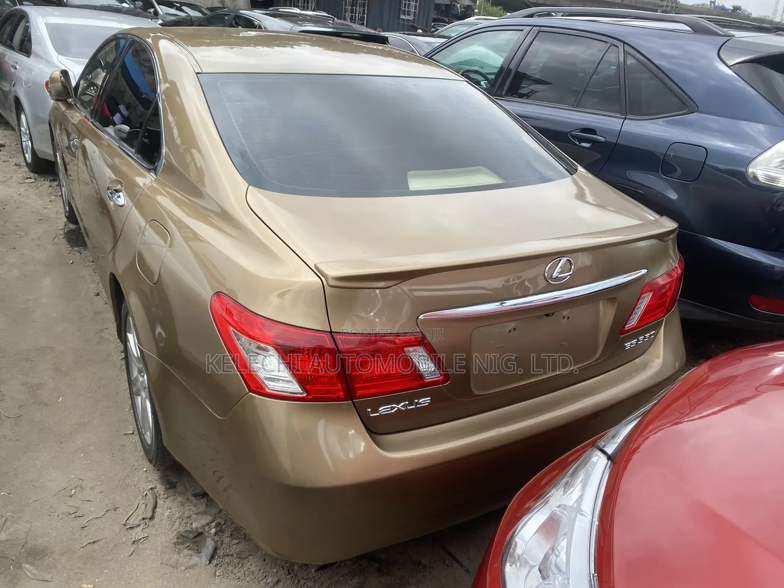 Lexus ES 350 2008 Gold