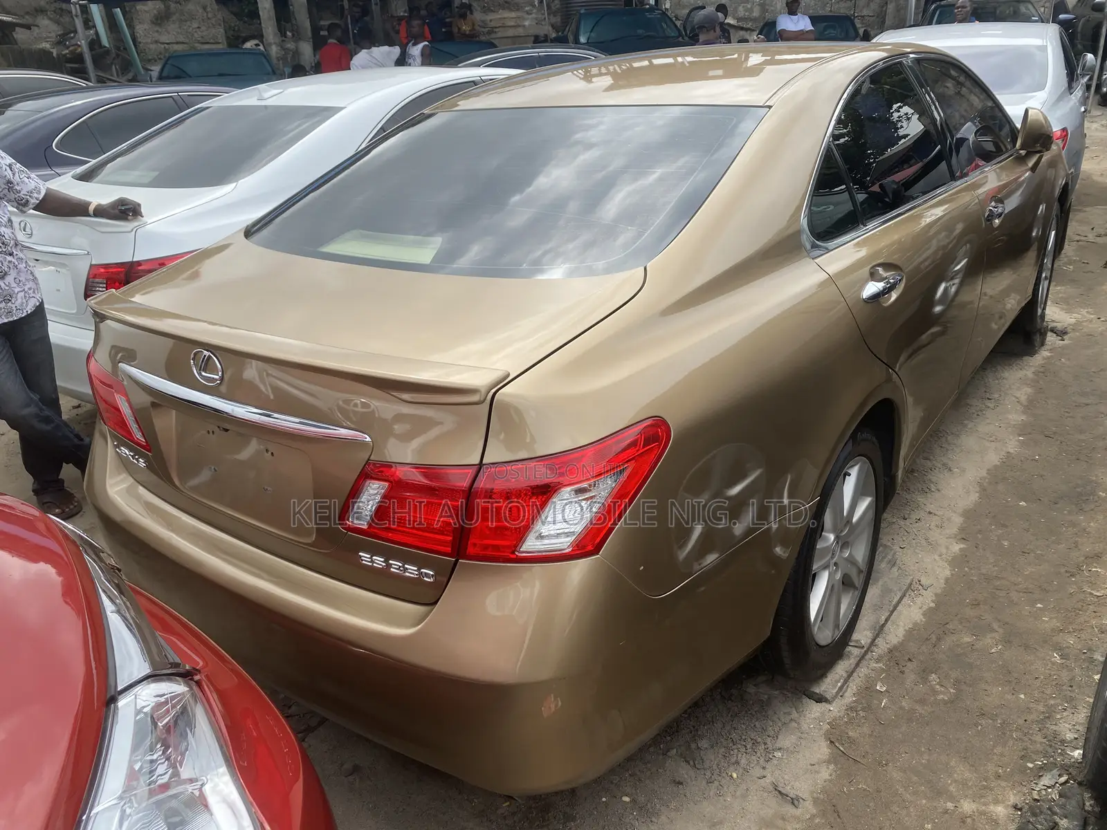 Lexus ES 350 2008 Gold
