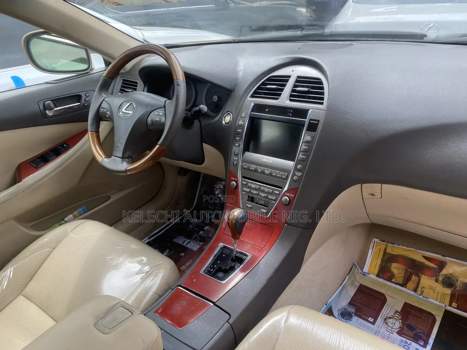 Lexus ES 350 2008 Gold