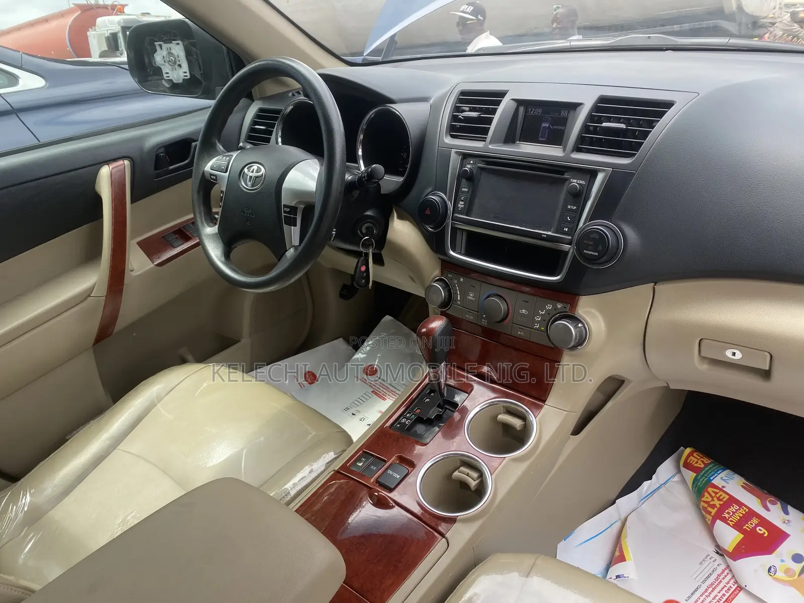 Toyota Highlander 3.5L 4WD 2013 Blue